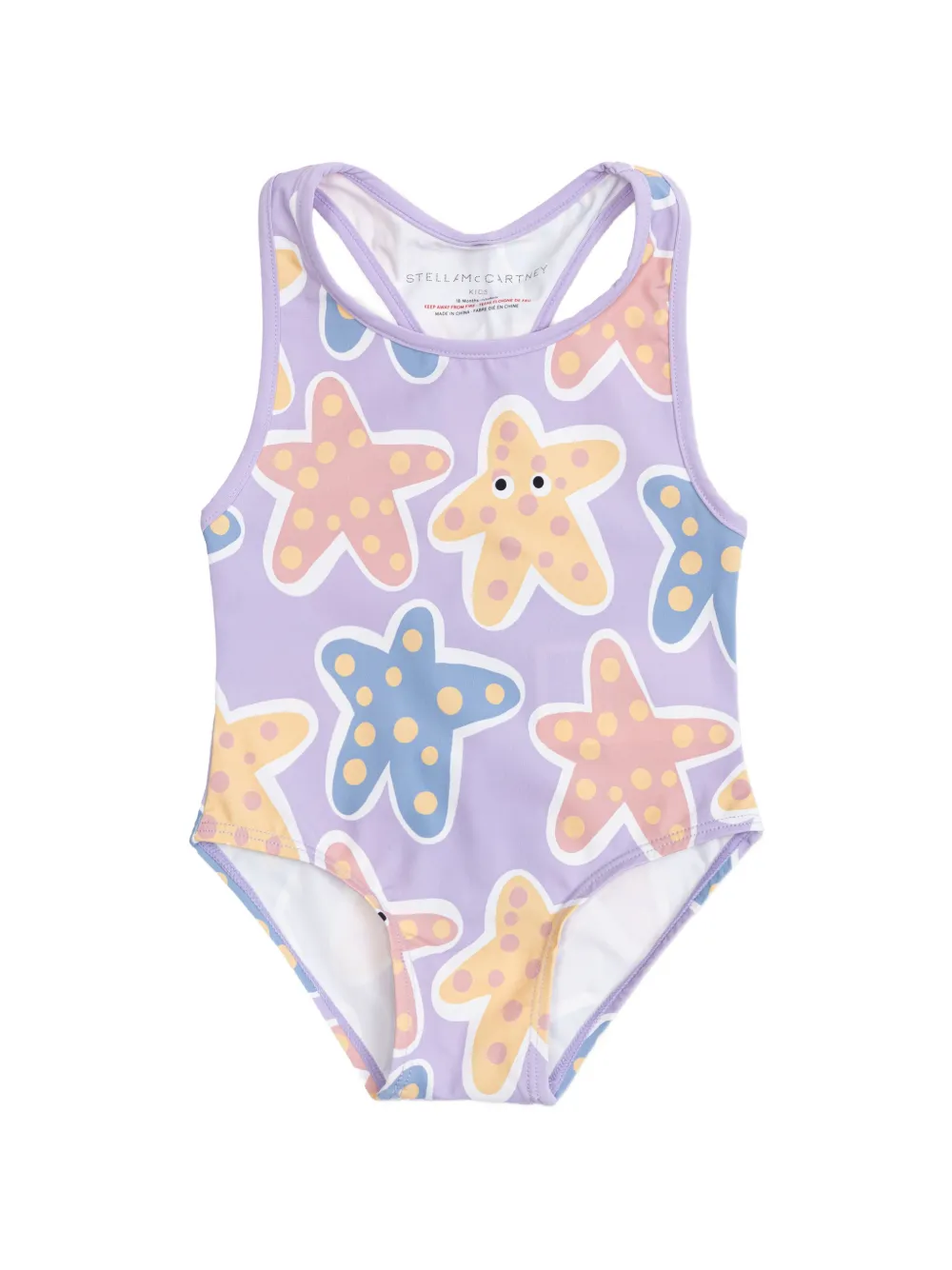Купальник с принтом морских звезд Stella Mccartney Kids, фиолетовый
Купальник с принтом морских звезд Stella Mccartney Kids, фиолетовый