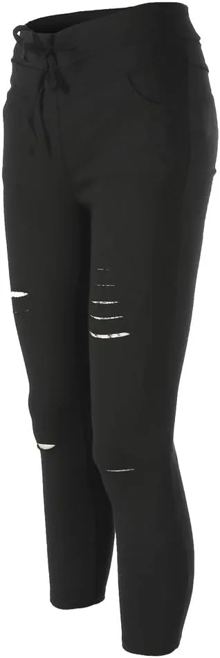 Рваные скинни джинсы для женщин с высокой талией Beeuthios
Рваные скинни джинсы для женщин с высокой талией Beeuthios