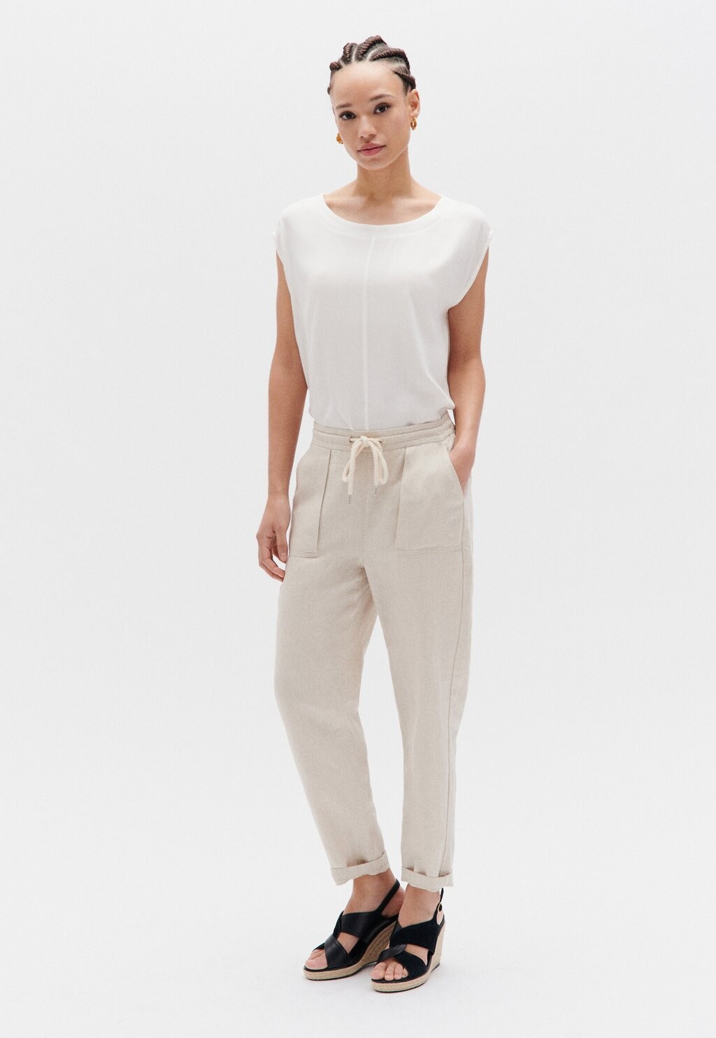 Брюки FASHION ELEGANT MODERN IGNACE Caroll, бежевый
Брюки FASHION ELEGANT MODERN IGNACE Caroll, бежевый