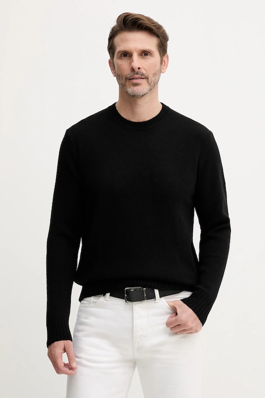 Шерстяной свитер United Colors Of Benetton, черный
Шерстяной свитер United Colors Of Benetton, черный