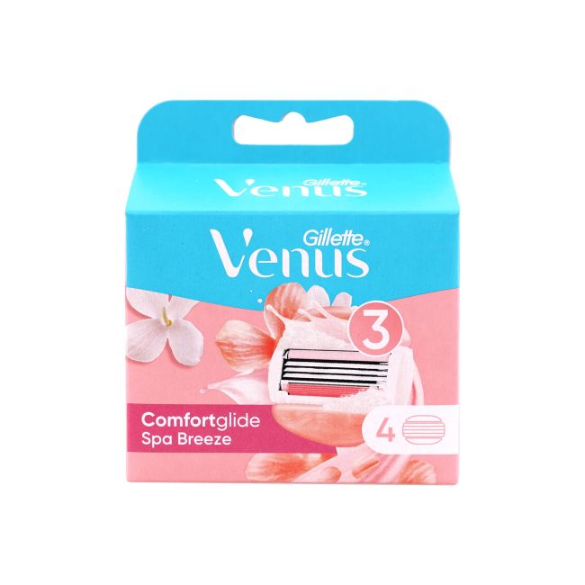 Бритвенные головки Venus Spa Breeze (4 шт.) Gillette
Бритвенные головки Venus Spa Breeze (4 шт.) Gillette