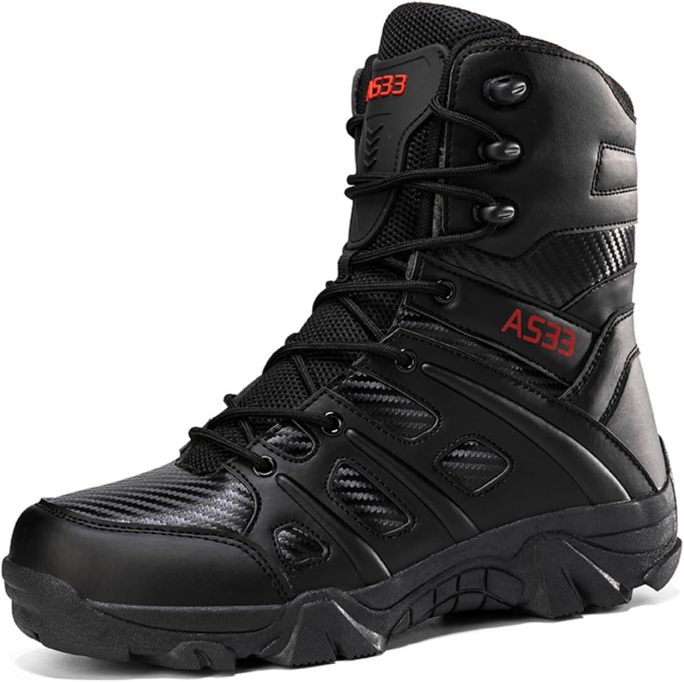 Тактические боевые ботинки для мужчин Kpdwfms: подходят для альпинизма, походов и туризма с рюкзаком. Разработаны специально для суровых условий в стиле военной экипировки, черный
Тактические боевые ботинки для мужчин Kpdwfms: подходят для альпинизма, походов и туризма с рюкзаком. Разработаны специально для суровых условий в стиле военной экипировки, черный