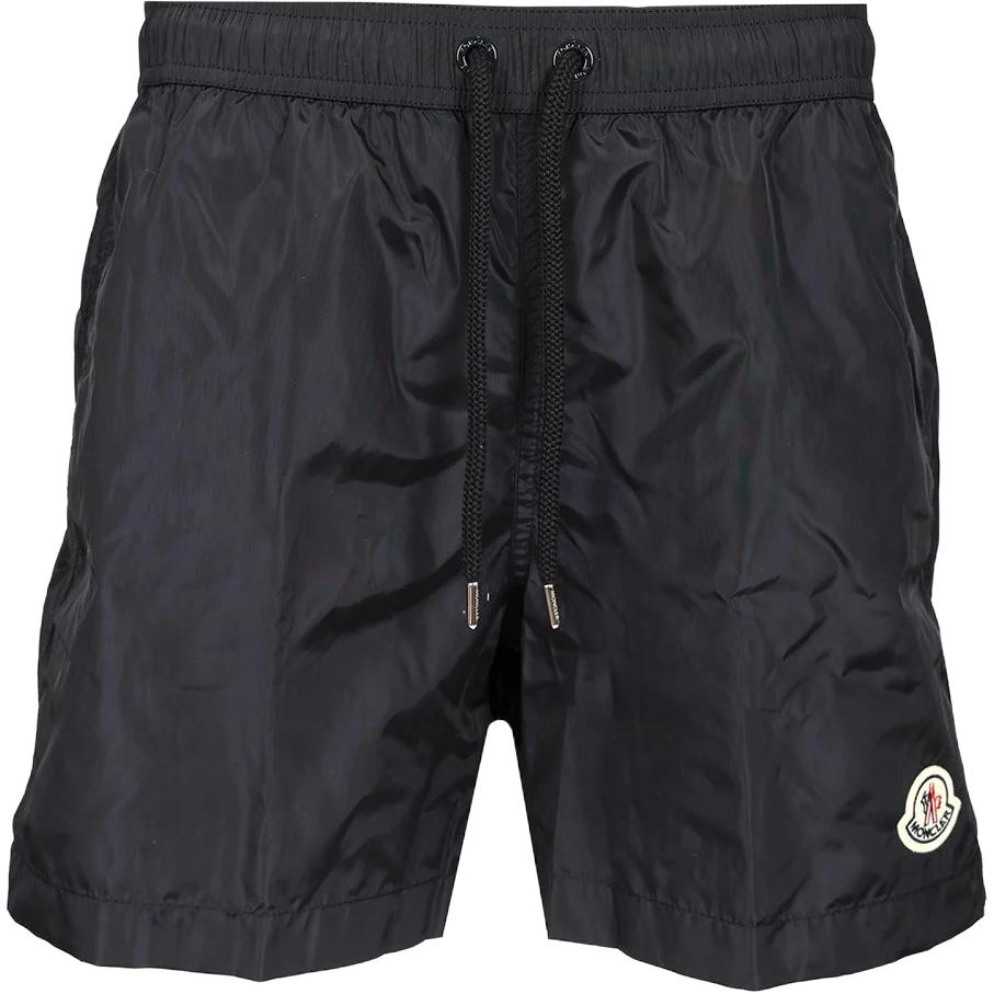 Плавательные шорты с завязками и нашивкой-логотипом Moncler, синий
Плавательные шорты с завязками и нашивкой-логотипом Moncler, синий