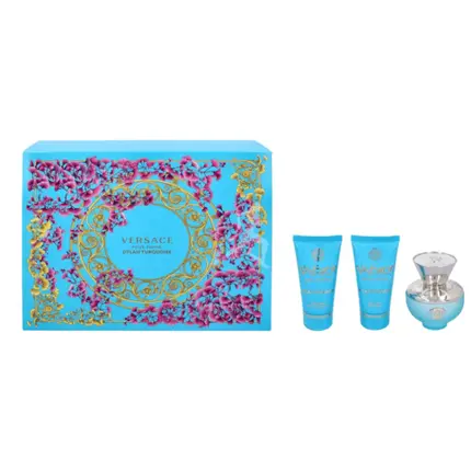 Versace Dylan Turquoise Eau De Toilette 50 мл + Лосьон для тела 50 мл + Гель для душа 50 мл, Подарочный набор для женщин
Versace Dylan Turquoise Eau De Toilette 50 мл + Лосьон для тела 50 мл + Гель для душа 50 мл, Подарочный набор для женщин