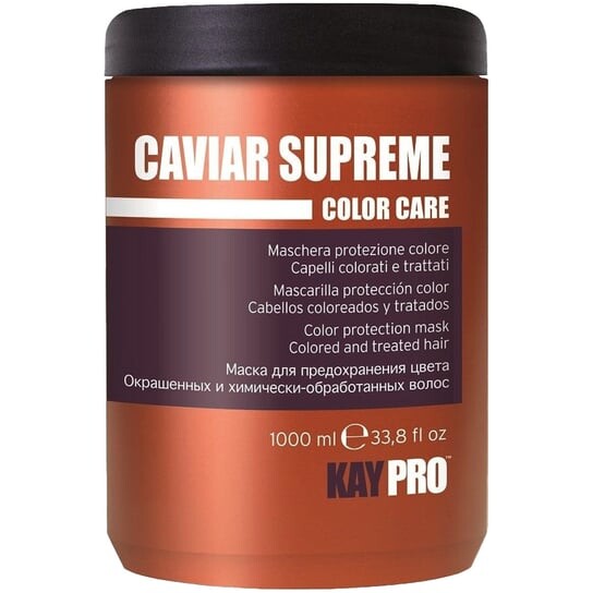 Маска для окрашенных волос, 1000мл KayPro Caviar Supreme Color Care 
Маска для окрашенных волос, 1000мл KayPro Caviar Supreme Color Care