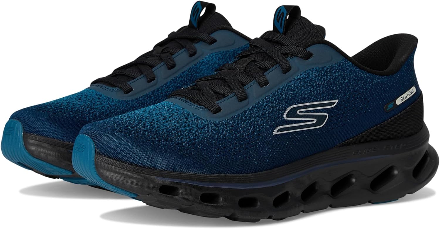 Мужские кроссовки Skechers Go Walk Glide Step 2.0 Maser, без застежек, черный/синий/темно-синий
Мужские кроссовки Skechers Go Walk Glide Step 2.0 Maser, без застежек, черный/синий/темно-синий