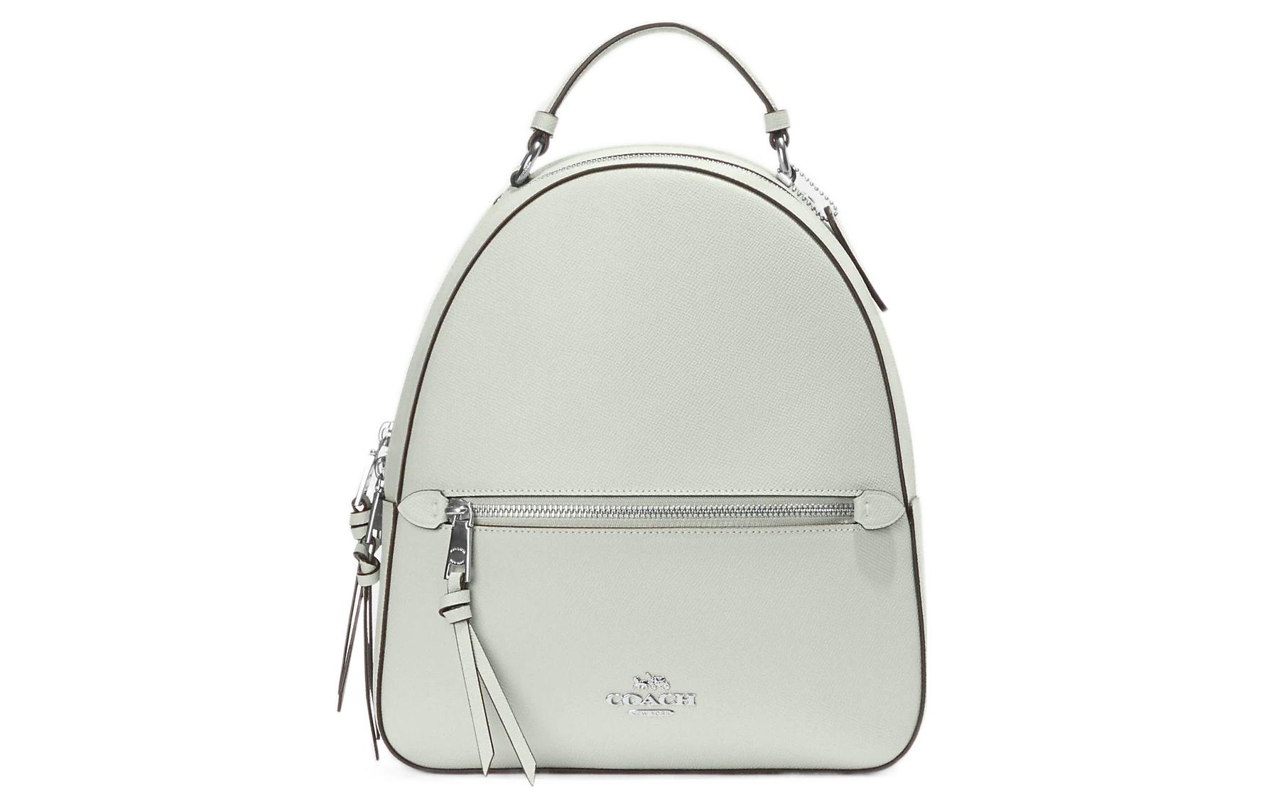 COACH Кожаный рюкзак поперечного плетения большой женский шалфейный
COACH Кожаный рюкзак поперечного плетения большой женский шалфейный