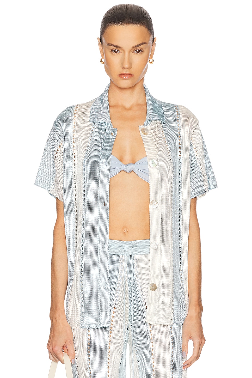 Cabana Stripe Short Sleeve Рубашка Calle Del Mar, Tide Stripe
Cabana Stripe Short Sleeve Рубашка Calle Del Mar, Tide Stripe