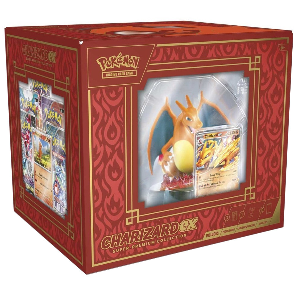 Карточная игра The Pokemon Company Int'l Pokemon TCG: Charizard Ex Super-Premium Collection
Карточная игра The Pokemon Company Int'l Pokemon TCG: Charizard Ex Super-Premium Collection