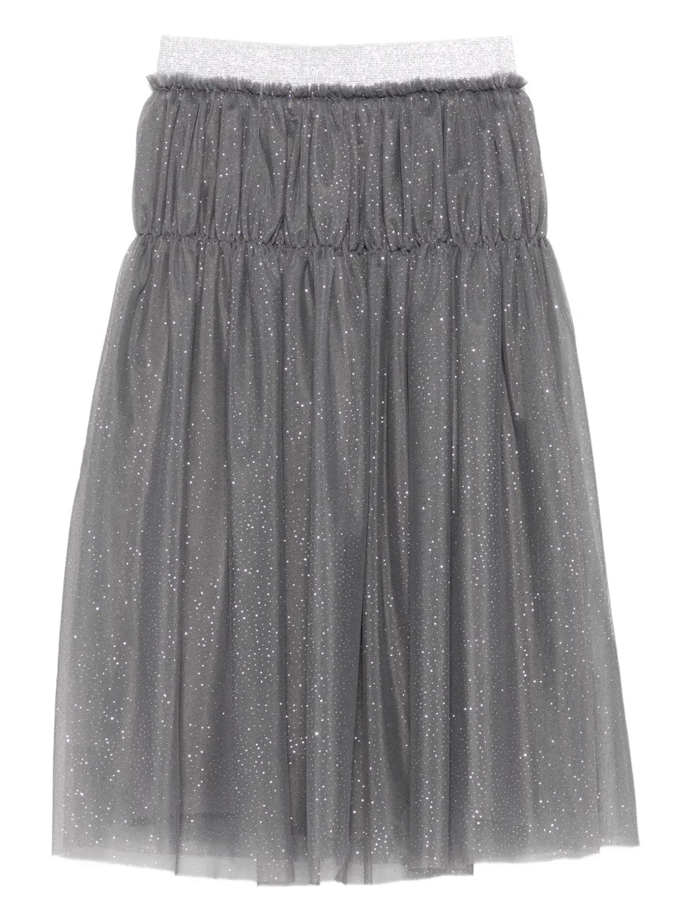 Юбка с блестящим поясом Il Gufo, серый
Юбка с блестящим поясом Il Gufo, серый