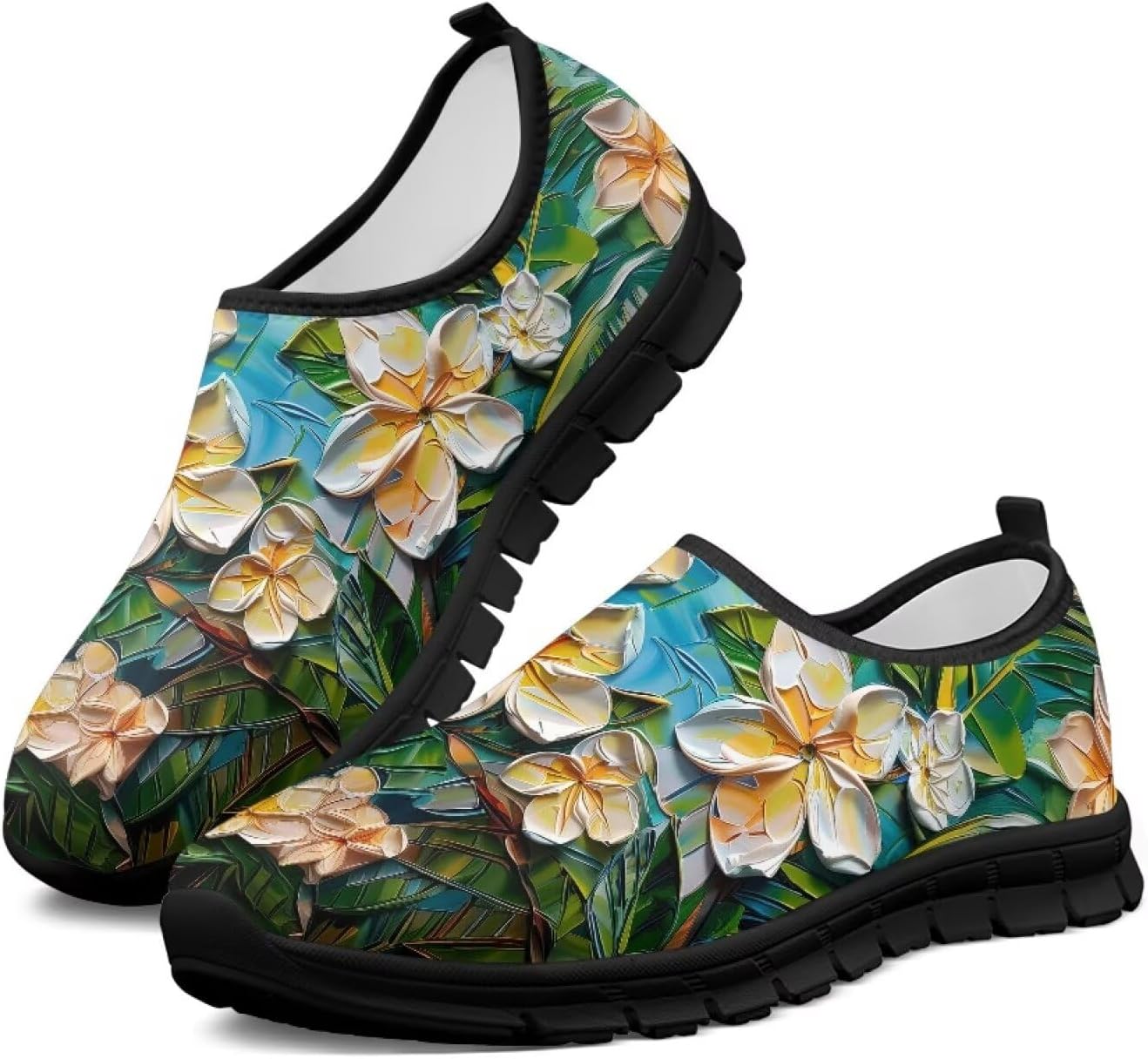 Удобные слипоны для женщин, противоскользящие для ходьбы и бега, кроссовки с широкой носочной частью, размер США 5,5-13,5 Chririnla, Hawaiian Floral
Удобные слипоны для женщин, противоскользящие для ходьбы и бега, кроссовки с широкой носочной частью, размер США 5,5-13,5 Chririnla, Hawaiian Floral