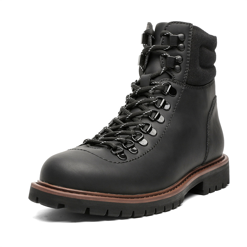 WEISHIBANGWEI Мужские черные ботинки Martin
WEISHIBANGWEI Мужские черные ботинки Martin