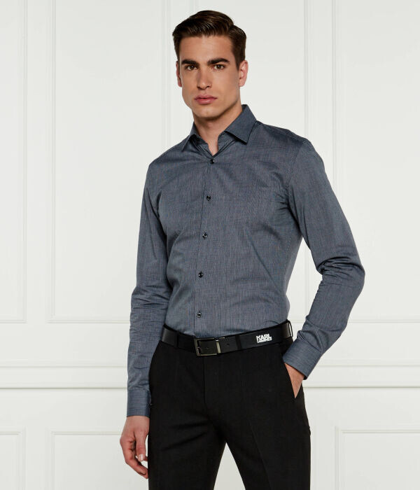 Рубашка мужская Hugo хлопковая, черный 
Рубашка мужская Hugo хлопковая, черный