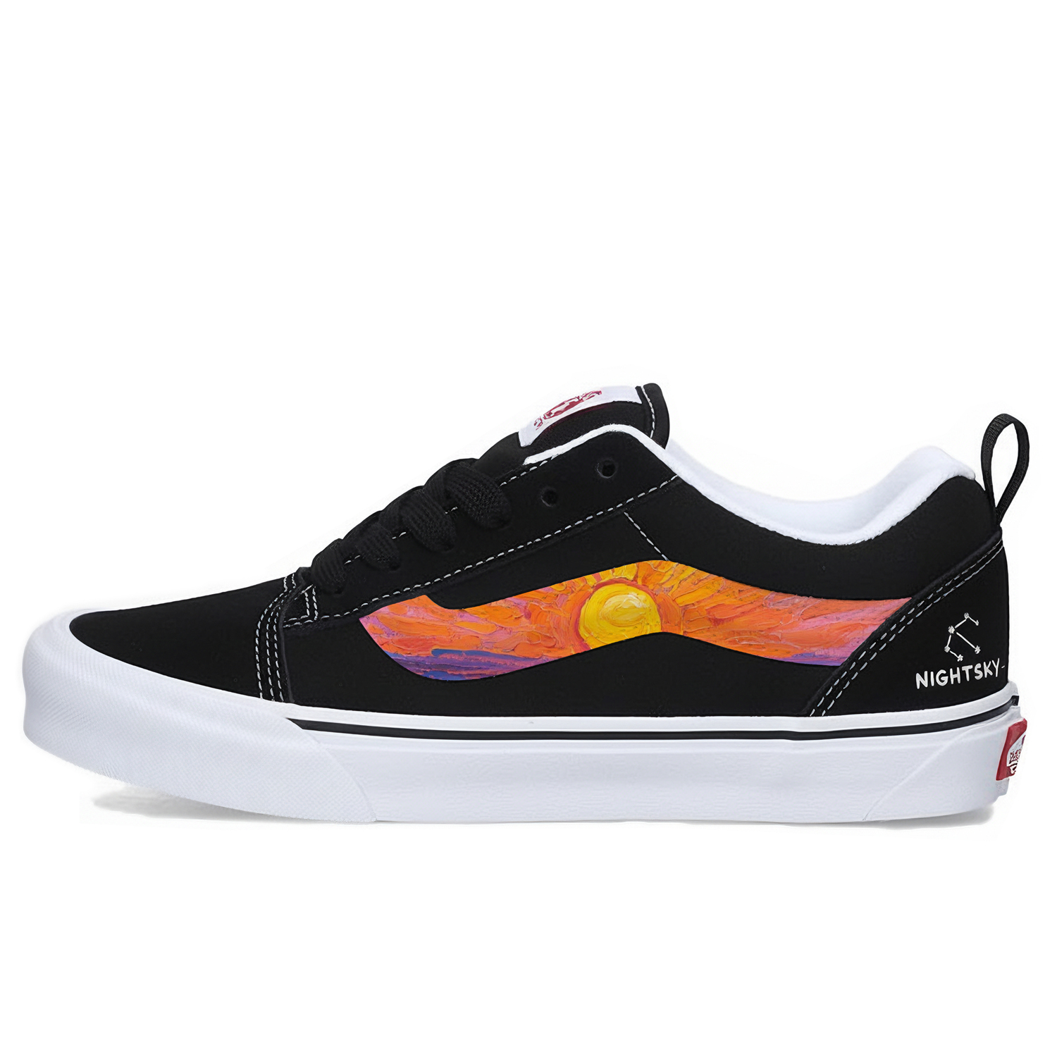 Vans Knu Skool устойчивые к истиранию низкие кроссовки для скейтбординга Unisex Black
Vans Knu Skool устойчивые к истиранию низкие кроссовки для скейтбординга Unisex Black