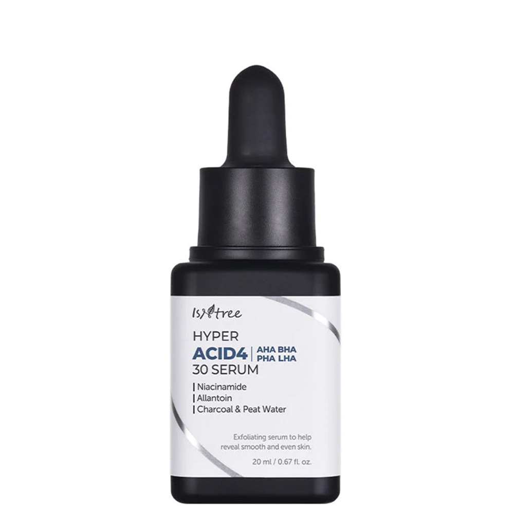 Скраб для лица hyper acid4 aha bha pha lha 30 serum Isntree, объем 20 мл
Скраб для лица hyper acid4 aha bha pha lha 30 serum Isntree, объем 20 мл