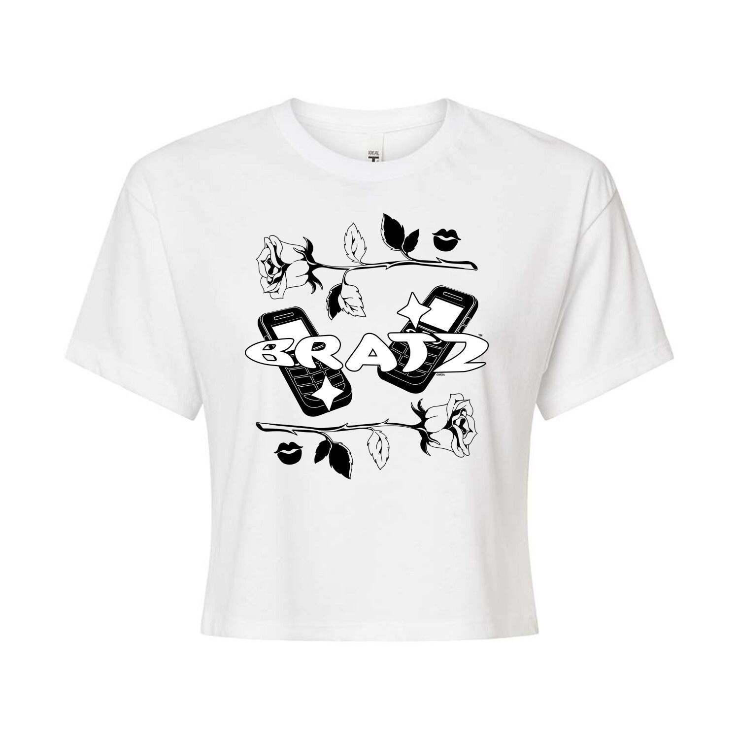 Укороченная футболка с логотипом Bratz Y2K для юниоров Licensed Character, белый
Укороченная футболка с логотипом Bratz Y2K для юниоров Licensed Character, белый