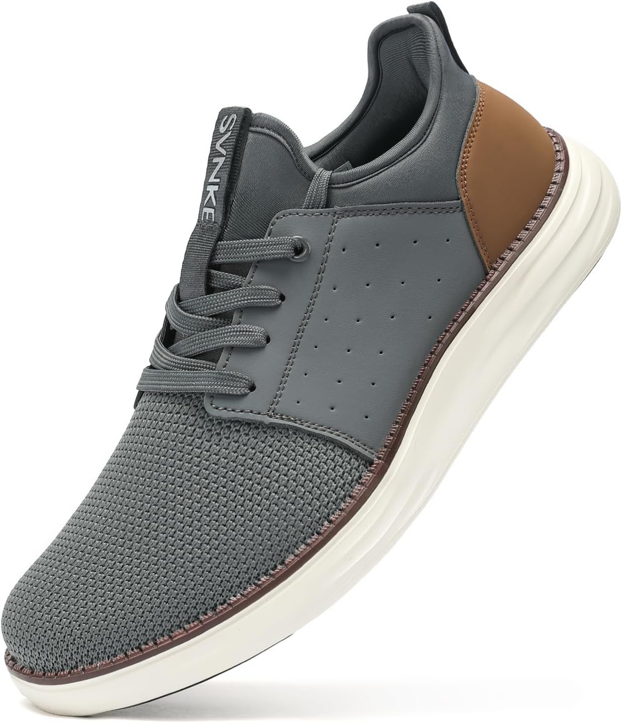 Мужские слипоны, повседневная модная обувь, удобные кроссовки для легкой ходьбы, комфортные и легкие Svnke, серый
Мужские слипоны, повседневная модная обувь, удобные кроссовки для легкой ходьбы, комфортные и легкие Svnke, серый