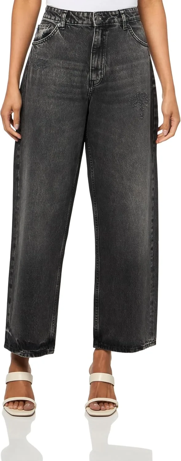 HUGO женские джинсы Leni Loose Fit Wide Leg
HUGO женские джинсы Leni Loose Fit Wide Leg