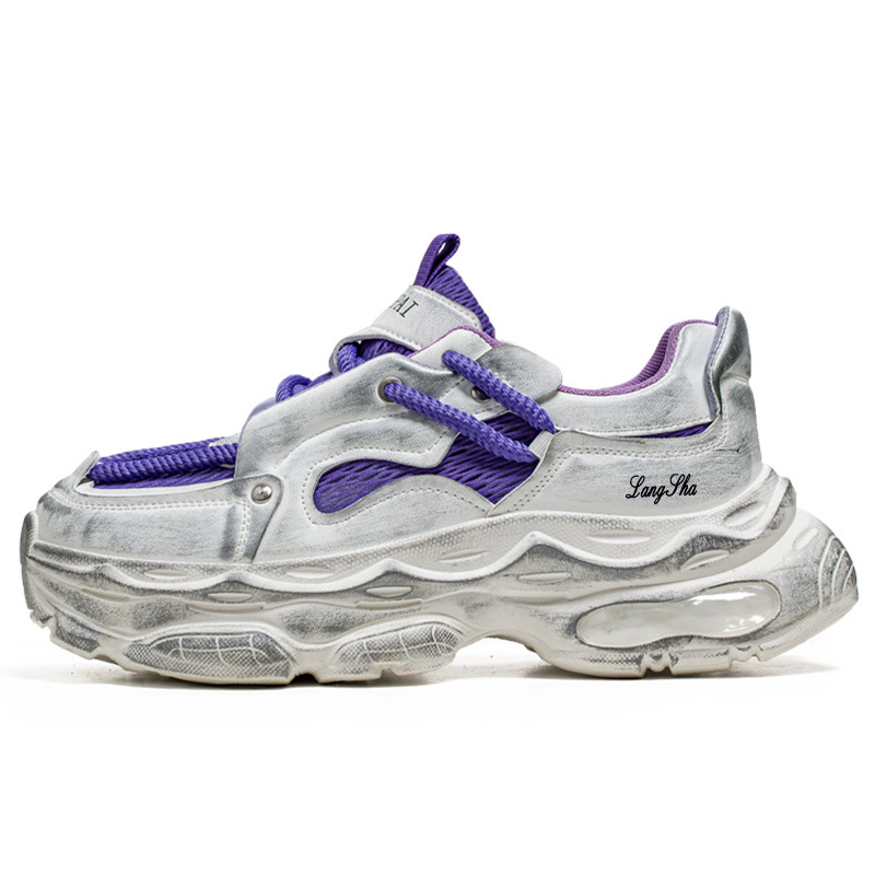 Нескользящие и износостойкие низкие кроссовки, увеличивающие рост, мужские Lanza, Purple
Нескользящие и износостойкие низкие кроссовки, увеличивающие рост, мужские Lanza, Purple
