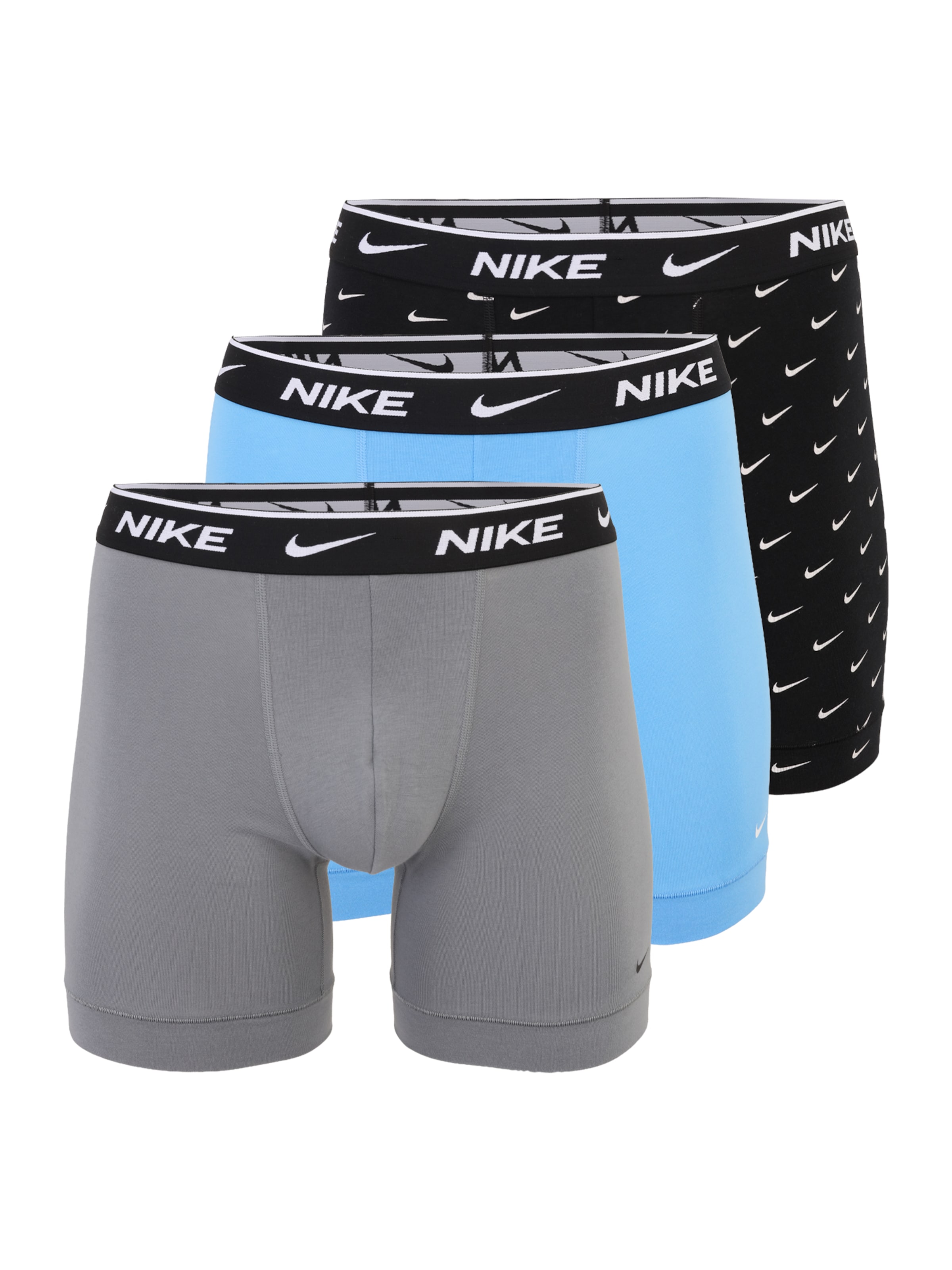 NIKE Underwear Боксеры в цветах Light Blue, Grey, Black
NIKE Underwear Боксеры в цветах Light Blue, Grey, Black