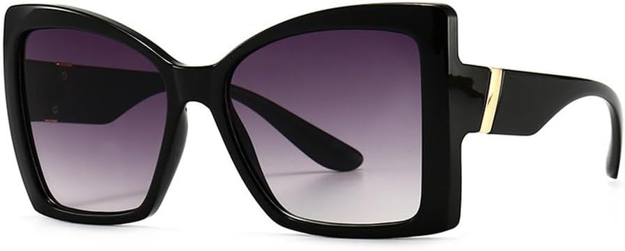 Роскошные солнцезащитные очки «кошачий глаз» в крупной оправе для женщин, модные, винтажные, популярные, для путешествий, сексуальные, с защитой от УФ-излучения UV400 HVTVTLA, Black Gray
Роскошные солнцезащитные очки «кошачий глаз» в крупной оправе для женщин, модные, винтажные, популярные, для путешествий, сексуальные, с защитой от УФ-излучения UV400 HVTVTLA, Black Gray