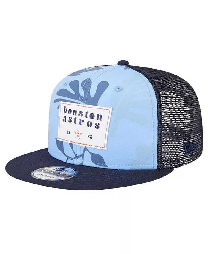 Мужская темно-синяя кепка Houston Astros Bikini Bottom Trucker 9FIFTY Snapback Hat New Era, синий 
Мужская темно-синяя кепка Houston Astros Bikini Bottom Trucker 9FIFTY Snapback Hat New Era, синий