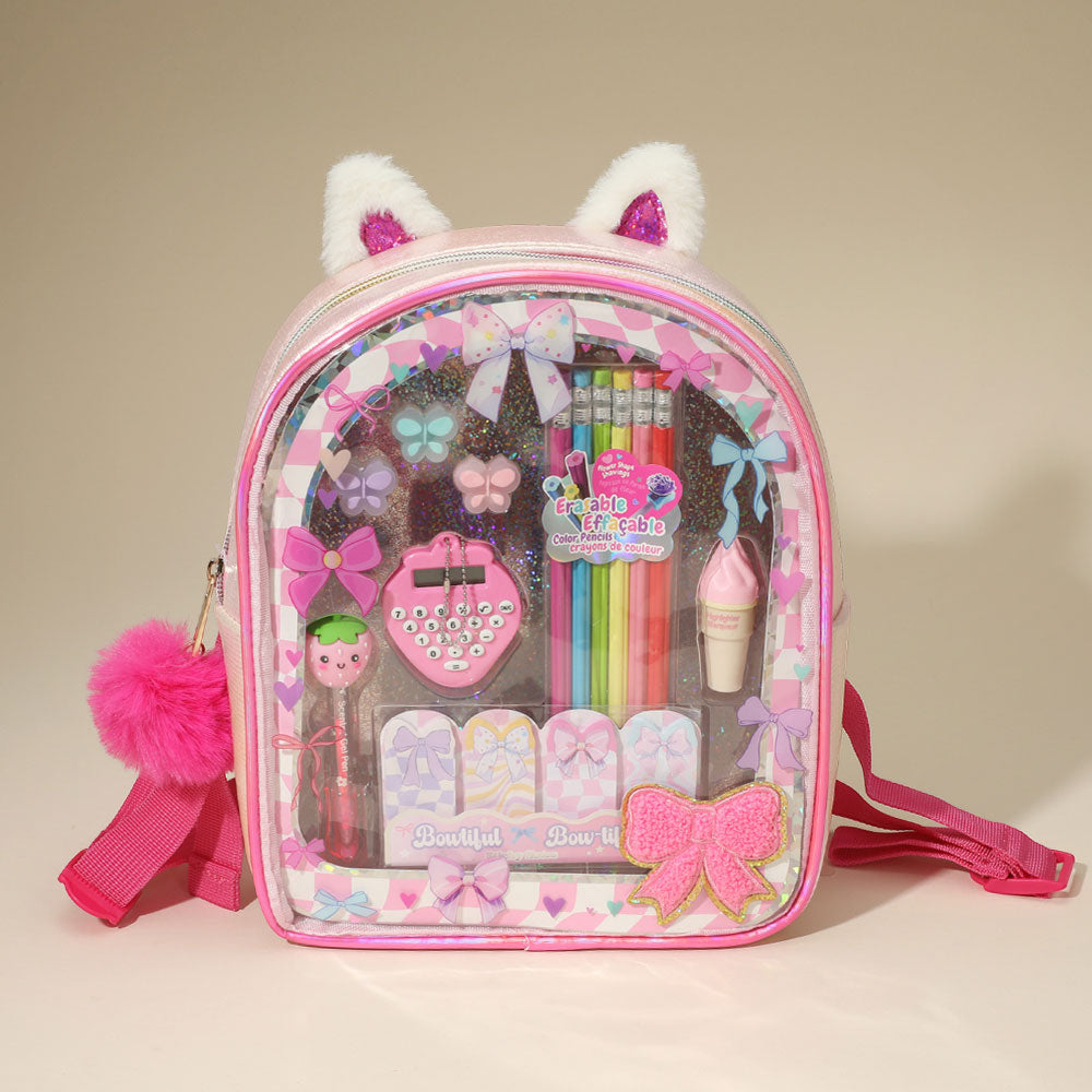 14 предметов Детский набор для письма с единорогом в рюкзаке FASHNZFAB, розовый
14 предметов Детский набор для письма с единорогом в рюкзаке FASHNZFAB, розовый