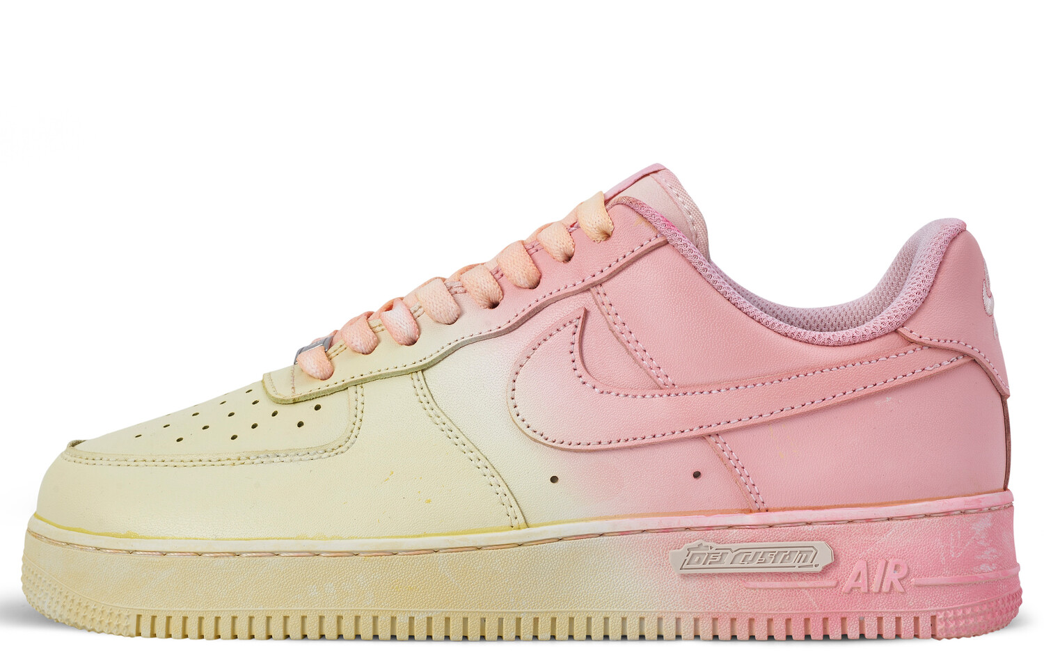 Кроссовки для скейтбординга Air Force 1 женские с низким верхом розовый/желтый Nike
Кроссовки для скейтбординга Air Force 1 женские с низким верхом розовый/желтый Nike