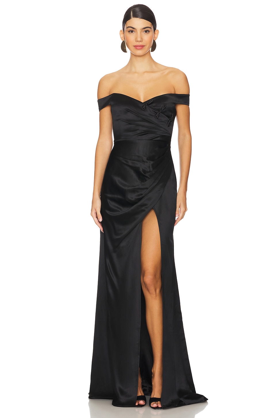 Платье паулины Sau Lee, черный
Платье паулины Sau Lee, черный