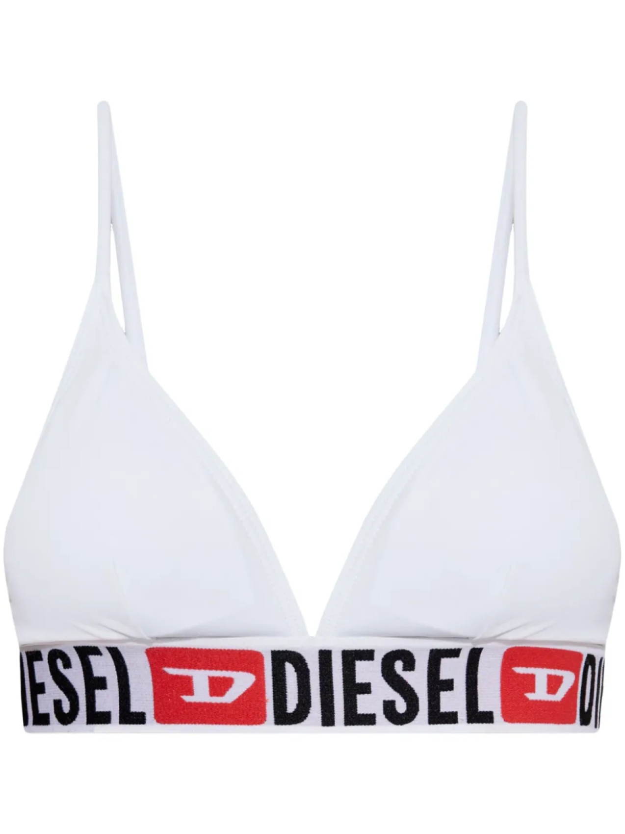 Бюстгальтер с логотипом Diesel, белый
Бюстгальтер с логотипом Diesel, белый