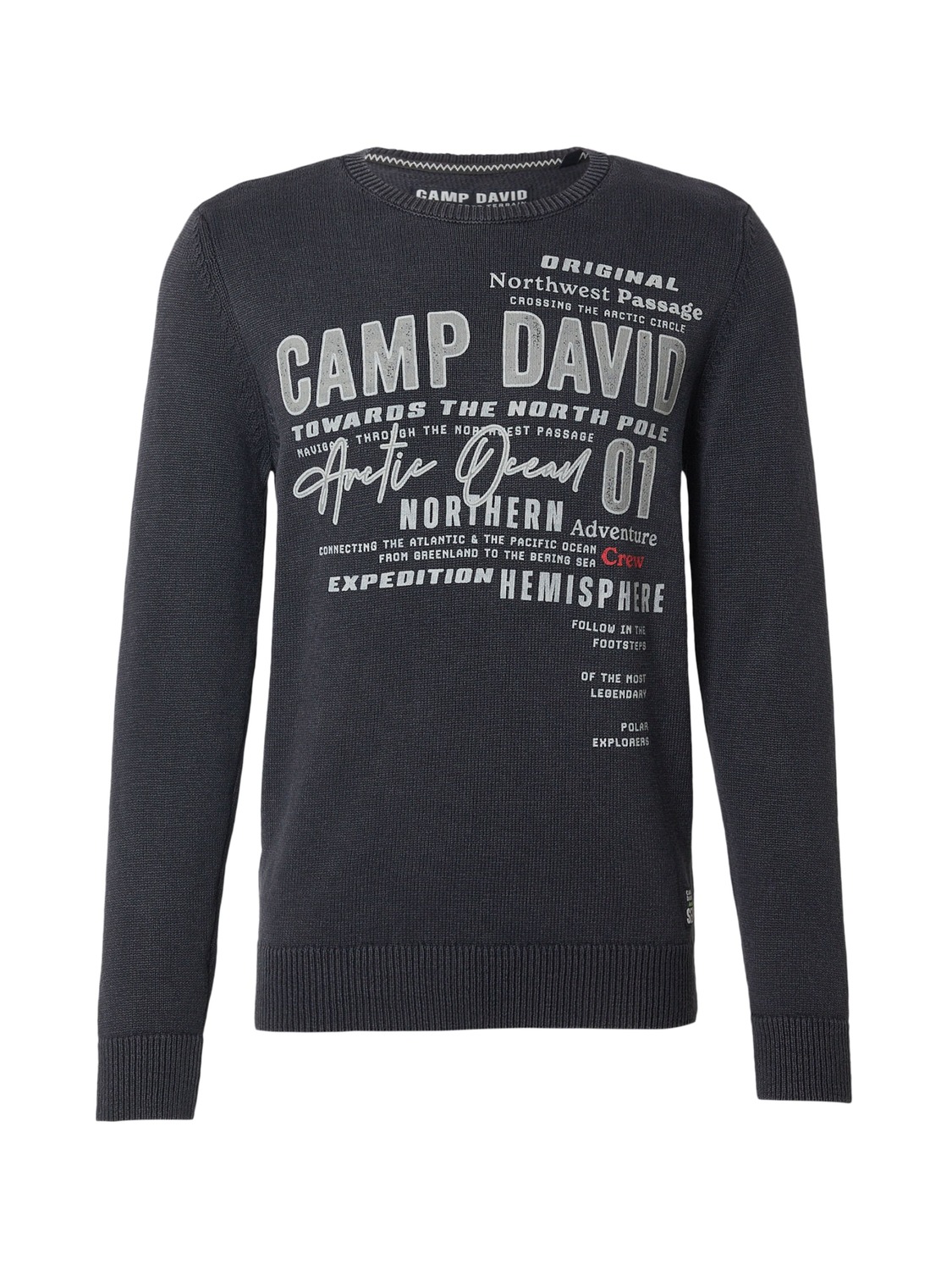 CAMP DAVID Свитер в черном цвете
CAMP DAVID Свитер в черном цвете