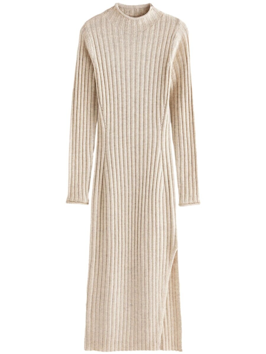 Вязаное платье Next Knitted dress, пятнистый бежевый 
Вязаное платье Next Knitted dress, пятнистый бежевый