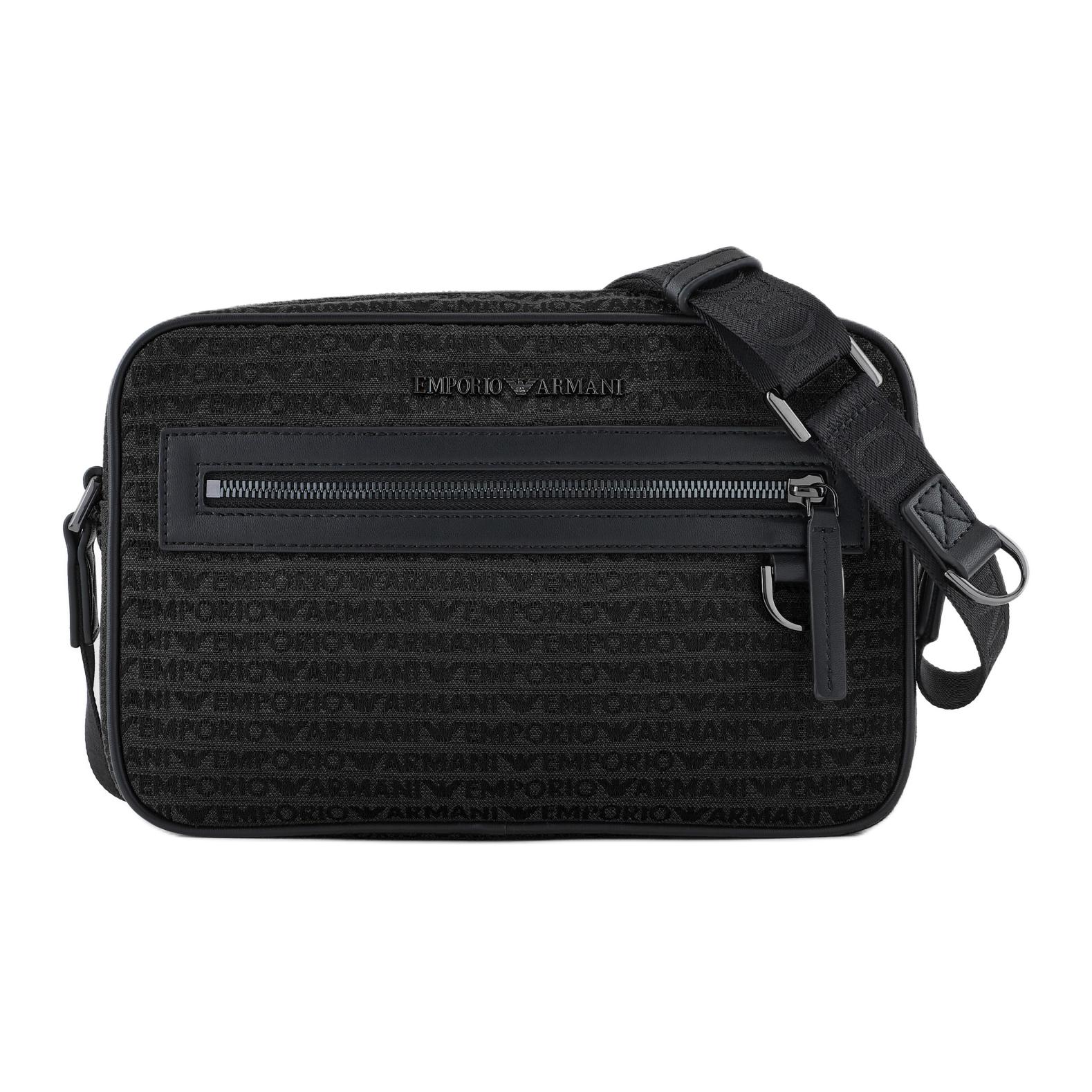 EMPORIO ARMANI Хлопковая наплечная сумка мужская черная
EMPORIO ARMANI Хлопковая наплечная сумка мужская черная