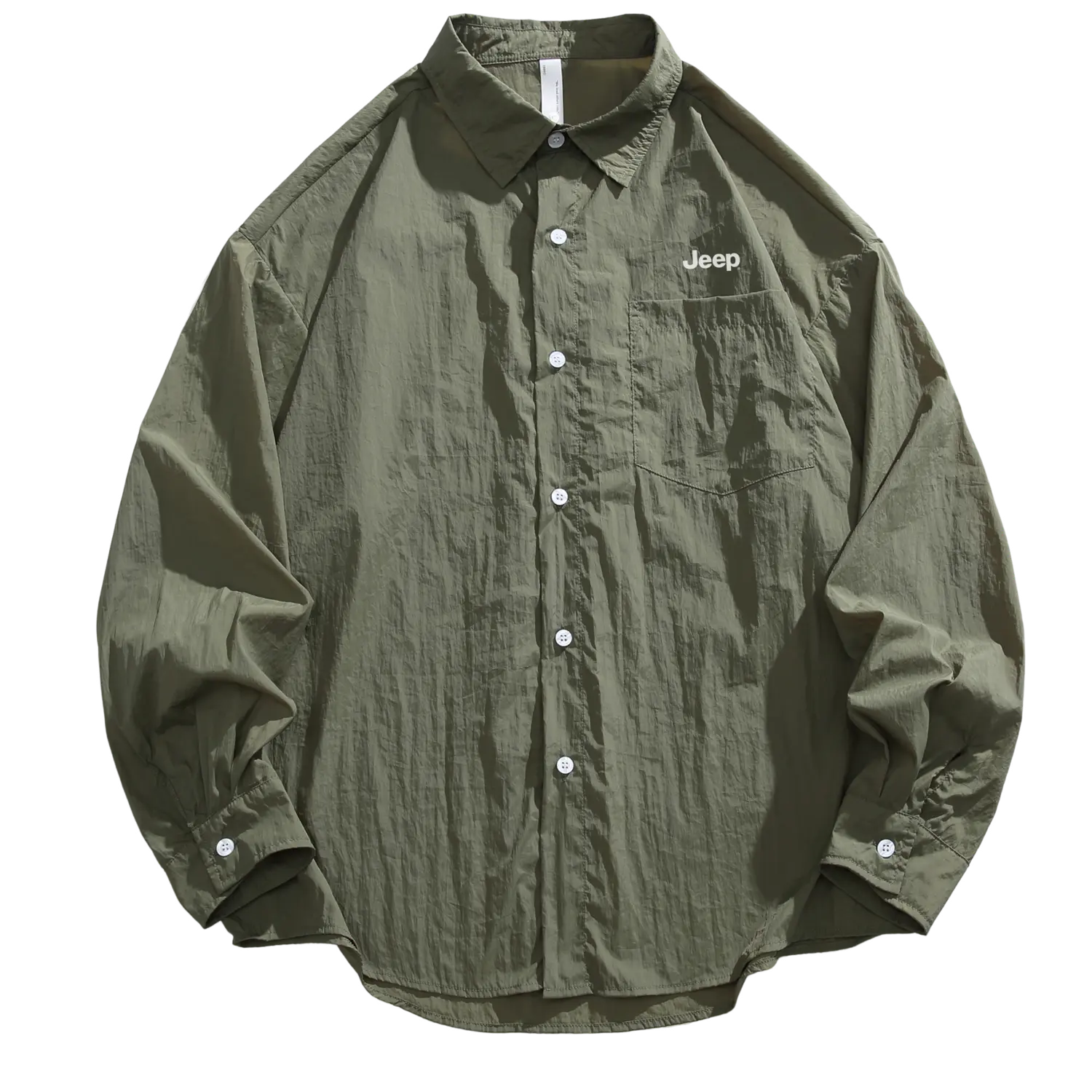 Рубашка унисекс Jeep, зеленый
Рубашка унисекс Jeep, зеленый