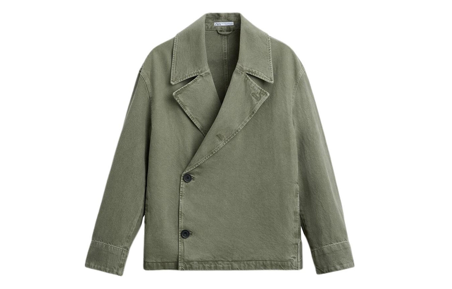 Тренчкот мужской зеленый Zara, зеленый
Тренчкот мужской зеленый Zara, зеленый