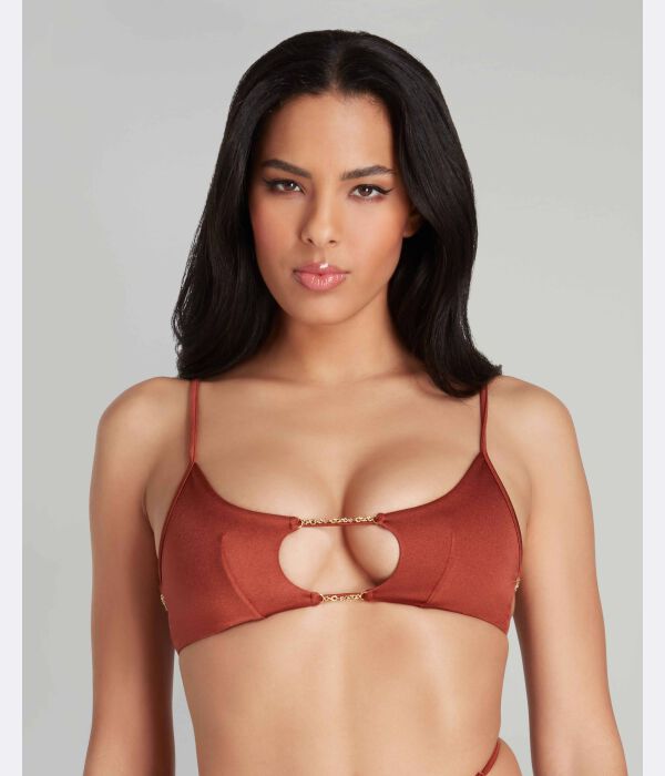 Бикини топ Кристиана Agent Provocateur, коричневый
Бикини топ Кристиана Agent Provocateur, коричневый