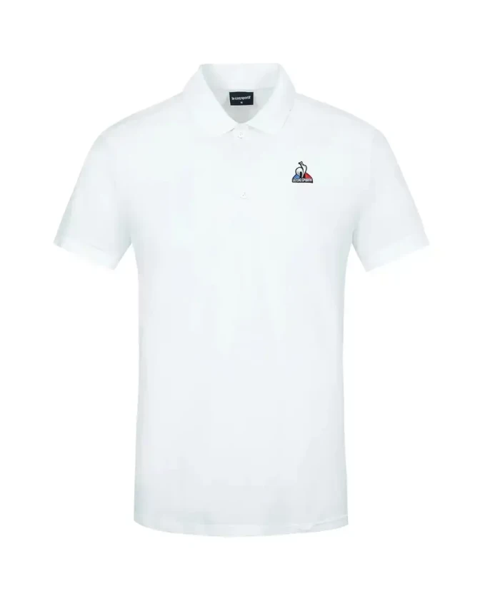 Поло с короткими рукавами и логотипом Cocorico Le Coq Sportif, белый
Поло с короткими рукавами и логотипом Cocorico Le Coq Sportif, белый