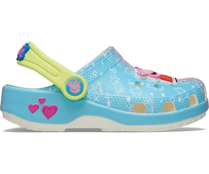 Классические сабо «Свинка Пеппа» для малышей Crocs, мультиколор 
Классические сабо «Свинка Пеппа» для малышей Crocs, мультиколор