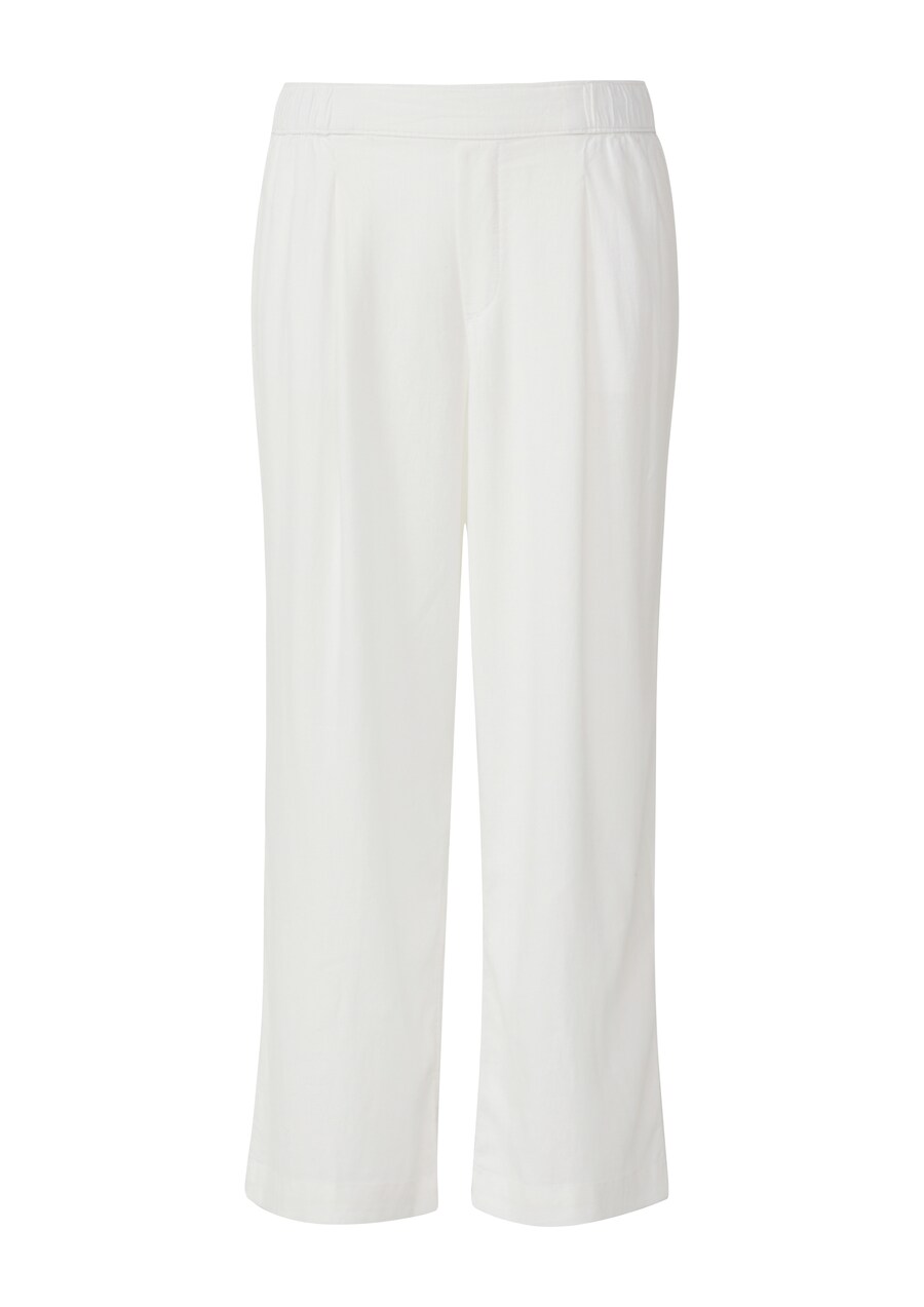 Широкие брюки со складками спереди s.Oliver, White
Широкие брюки со складками спереди s.Oliver, White