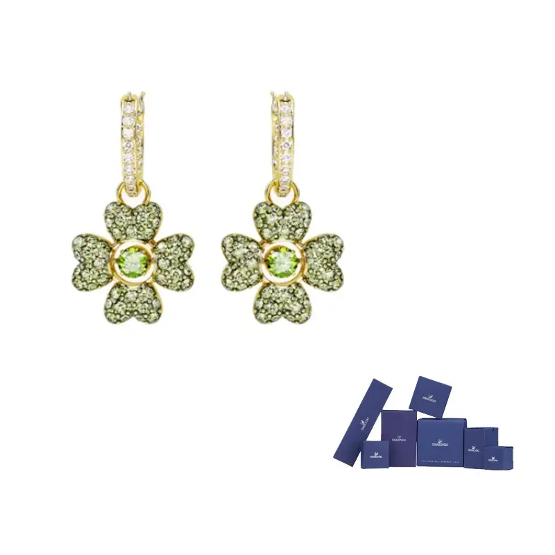 Swarovski Позолоченные серьги Women's Green
Swarovski Позолоченные серьги Women's Green