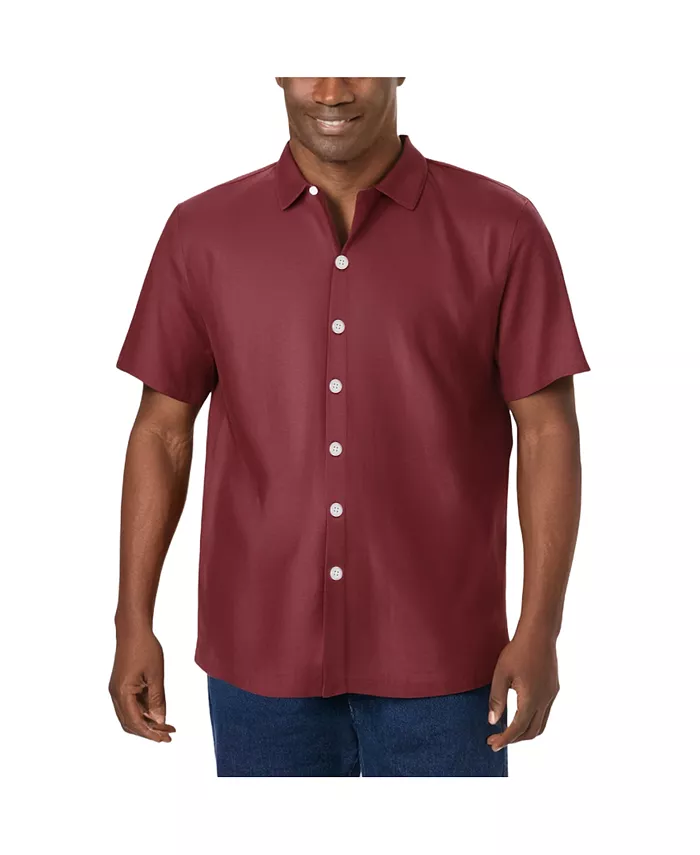 Мужская легкая эластичная рубашка на пуговицах из сетчатого пике KingSize, фиолетовый
Мужская легкая эластичная рубашка на пуговицах из сетчатого пике KingSize, фиолетовый