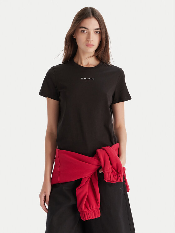 Футболка regular fit Linear DW0DW21964 Tommy Jeans, черный
Футболка regular fit Linear DW0DW21964 Tommy Jeans, черный