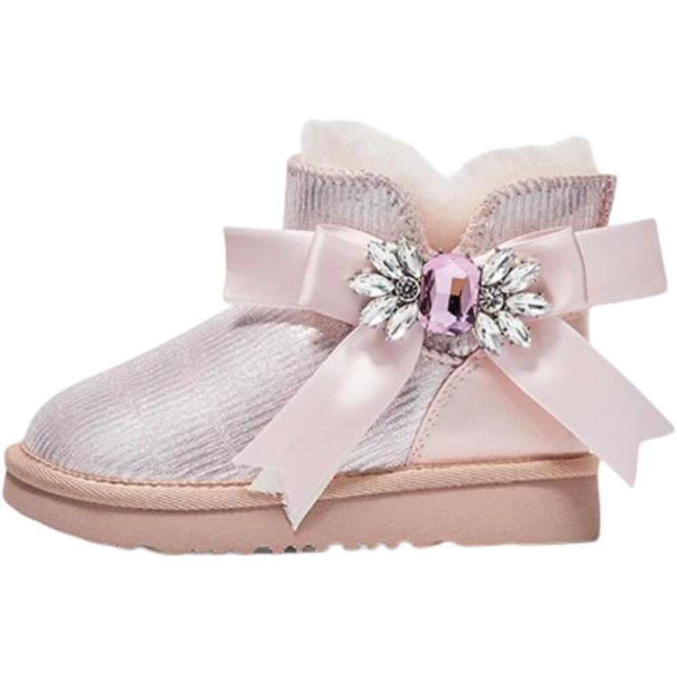 Теплые детские сапоги с низким голенищем для девочек FAIRWHALE, розовый
Теплые детские сапоги с низким голенищем для девочек FAIRWHALE, розовый