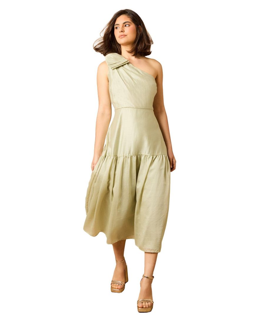 Платье миди с бантом на плечах Oasis, Pistachio
Платье миди с бантом на плечах Oasis, Pistachio