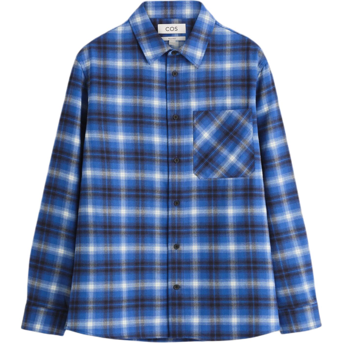 COS Мужская синяя рубашка
COS Мужская синяя рубашка