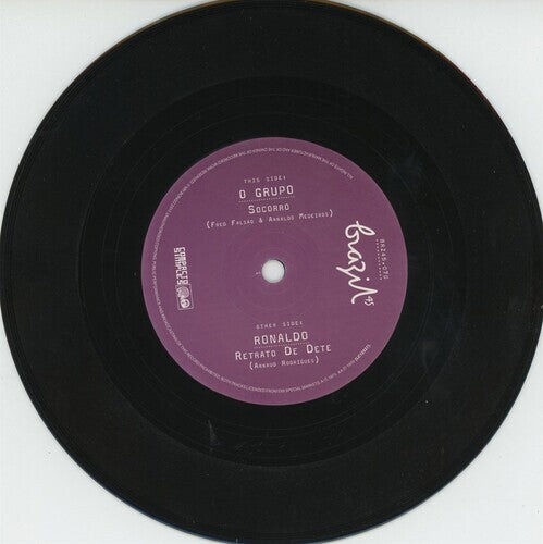 Сингл 7" O Grupo / Ronaldo: Socorro / Retrato De Dete
Сингл 7" O Grupo / Ronaldo: Socorro / Retrato De Dete