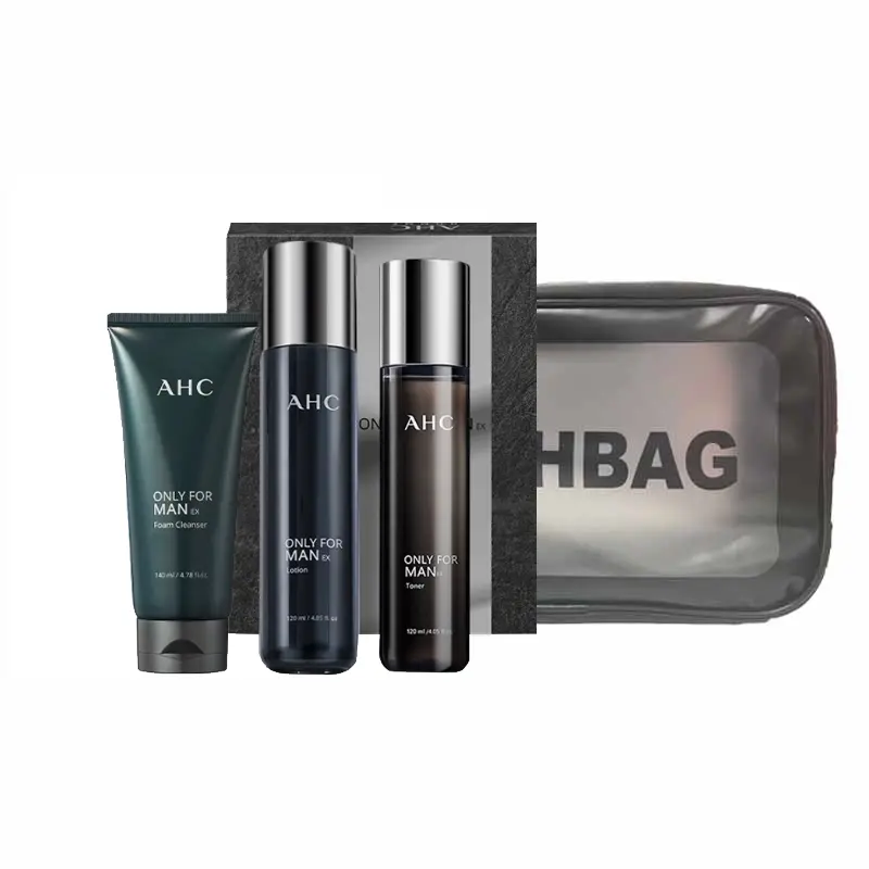Мужской набор для ухода за кожей: тоник, лосьон и очищающее средство глубокое очищение, увлажнение, контроль жирности, освежающий комплект из трех предметов A.H.C
Мужской набор для ухода за кожей: тоник, лосьон и очищающее средство глубокое очищение, увлажнение, контроль жирности, освежающий комплект из трех предметов A.H.C