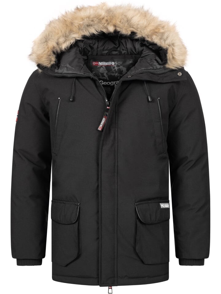Зимняя куртка Geographical Norway, черный
Зимняя куртка Geographical Norway, черный
