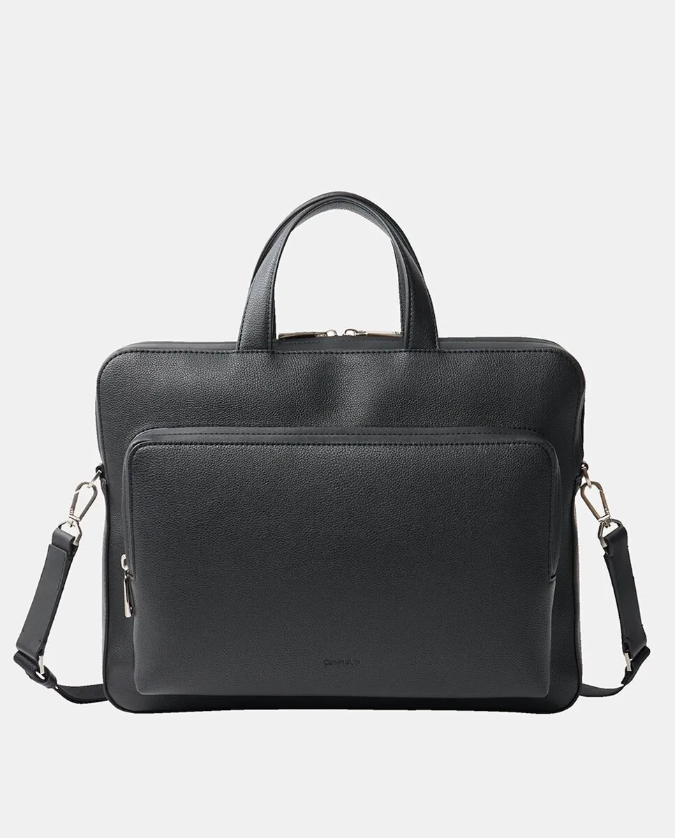 Мужской портфель с двойной ручкой Calvin Klein, черный
Мужской портфель с двойной ручкой Calvin Klein, черный