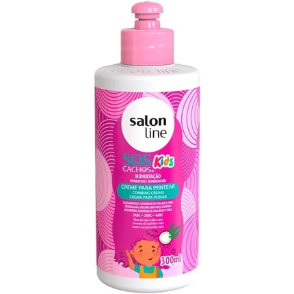 Creme De Pentear Kids Hydration SOS для локонов 300мл Salon Line
Creme De Pentear Kids Hydration SOS для локонов 300мл Salon Line